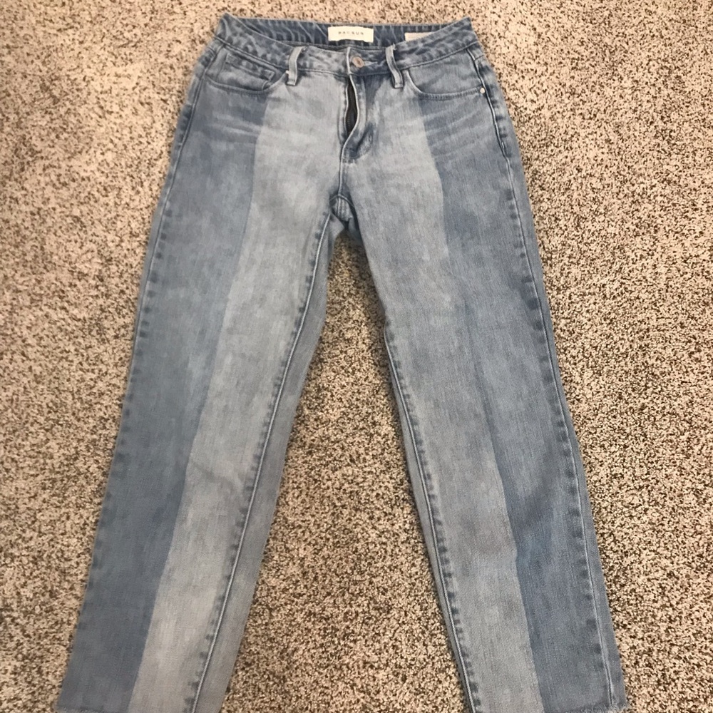 Pacsun two toned jeans